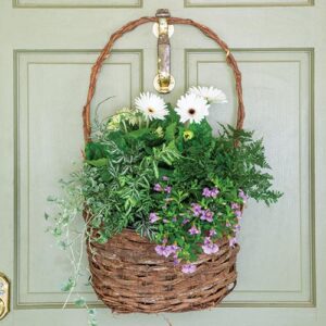 Spring Decor door basket