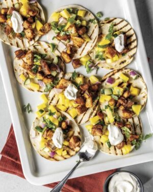Mahi Mahi Tacos with Mango Salsa