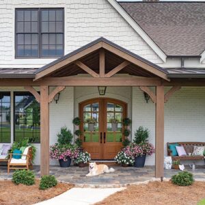 Mason exterior front of home