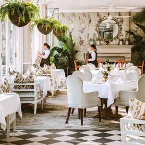 Mount Nelson Tea Event room
