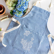 Exclusive Busatti Flower Basket Apron
