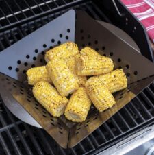 Grill N Shake Basket Styled with corn