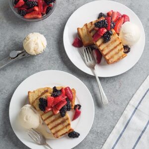 Grilled Pound Cake
