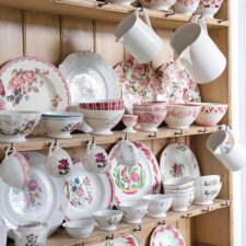 Victoria teacups and saucers