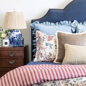 Victoria Patriotic Floral Bedding