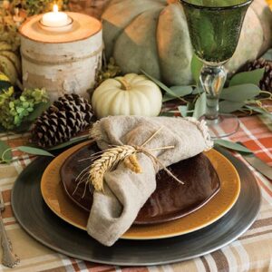 fall table setting