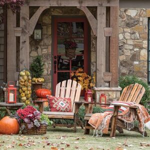Outdoor front fall seating
