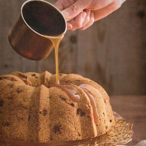 Caramel Pour over Bundt Cake
