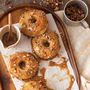Pecan Pie Doughnuts