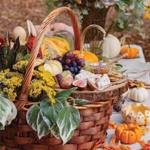 fall pumpkin basket