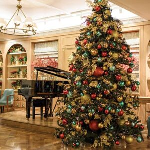 Christmas Tree and piano
