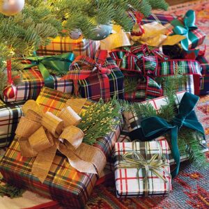 Wrapped presents