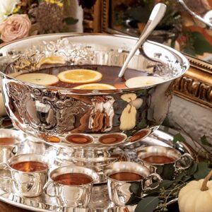 Silver serving set