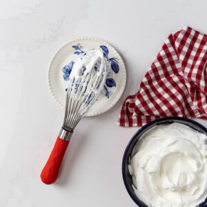 Red whisk