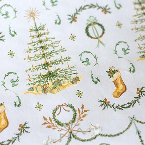 Exclusive Blissful Holiday Gift Wrap Collection - Blue - Image 3
