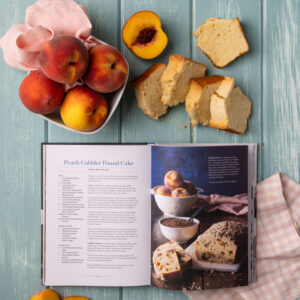 Peach Cobbler Pound Cake