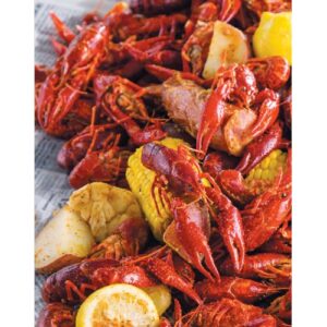 Growing Up Cajun Expanded 2025 featuring crawdads