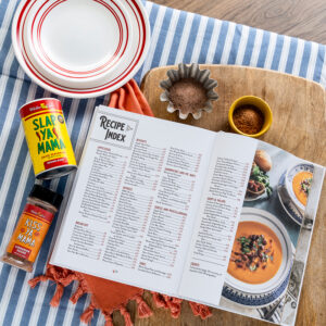 Growing Up Cajun Recipe Index Spread