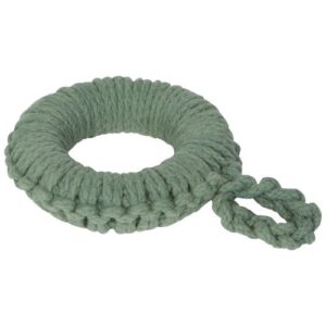Green Crocheted Circular Trivet