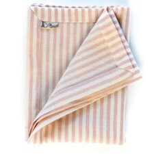Exclusive Busatti Linens: 'Southern Lady Rose' - Pomelo Striped Runner