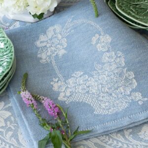 Victoria Busatti Flower Basket Napkin