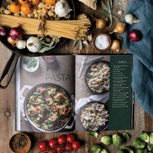 One Pan Delicious chapter spread
