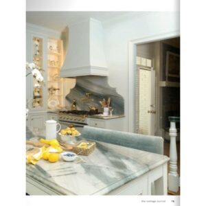 Cottage Journal Summer 2025 Issue featuring cottage kitchen with decorative backsplash