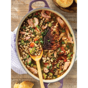 Louisiana Cookin May_June 2025 featuring black eyed peas