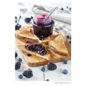 Louisiana Cookin May_June 2025 featuring blackberry jam