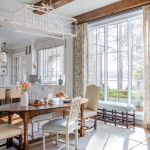 Southern Home May_June 2025 eat in kitchen with large windows