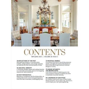 Southern Lady May_June 2025 contents