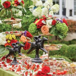 Southern Lady May_June 2025 featuring outdoor kentucky derby party tablescapes