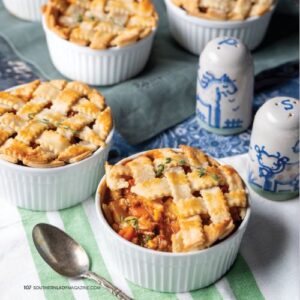 Southern Lady May_June 2025 cover featuring individual savory pies