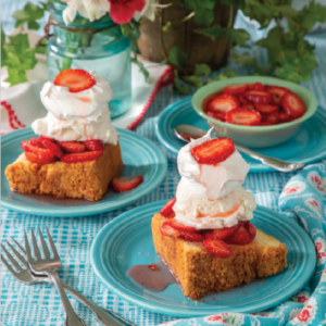 Taste of the South May_June 2025 Strawberry shortcakes