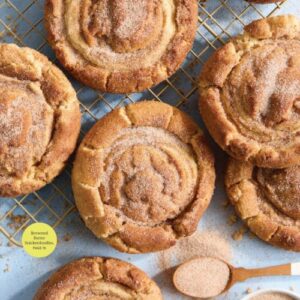 Bake From Scratch Browned Butter SnickerDoodle Cookies