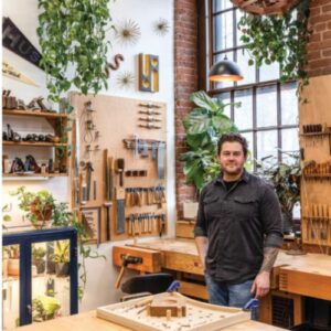 The Cottage Journal Autumn wood turning workshop