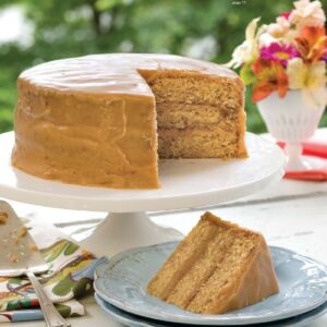 Layer Cake Magazine featuring caramel cake