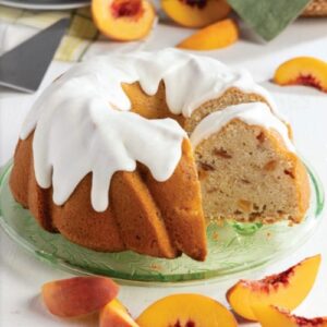 Taste of the South peach bundt cake recipe