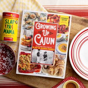 Growing Up Cajun Staged Cover