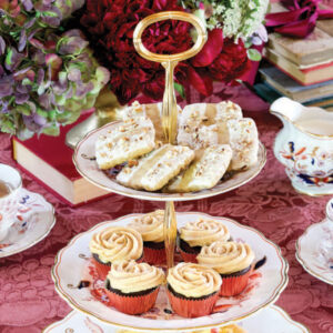Chinese Five Spice–Pecan Cookies, and Peanut Butter Mousse Frosting