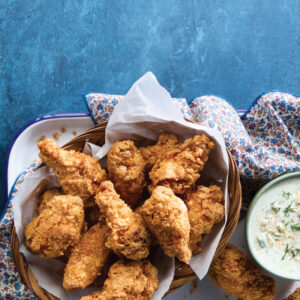 Chicken Wings with Blue Cheese Wing Sauce