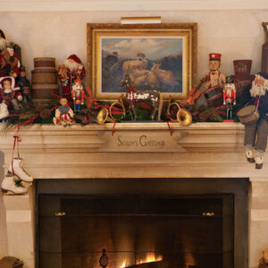 Fireplace mantel