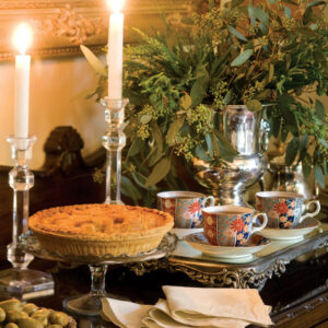 Holiday tablescape