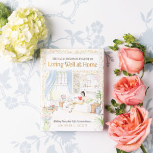 Daily Connoisseur cover with flowers