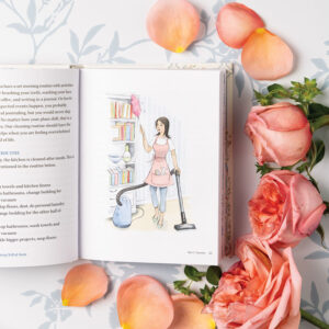 Daily Connoisseur Inside Illustration with flowers