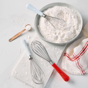 Red, Studio, Light Blue Whisk