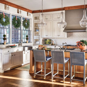 Christmas kitchen