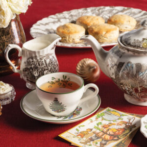 Tea setting Christmas