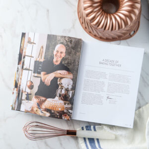 Bake from Scratch Volume Ten internal spread with bundt pan and whisk