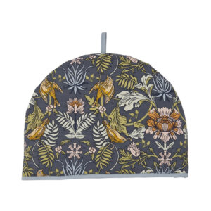 Blue floral tea cosy